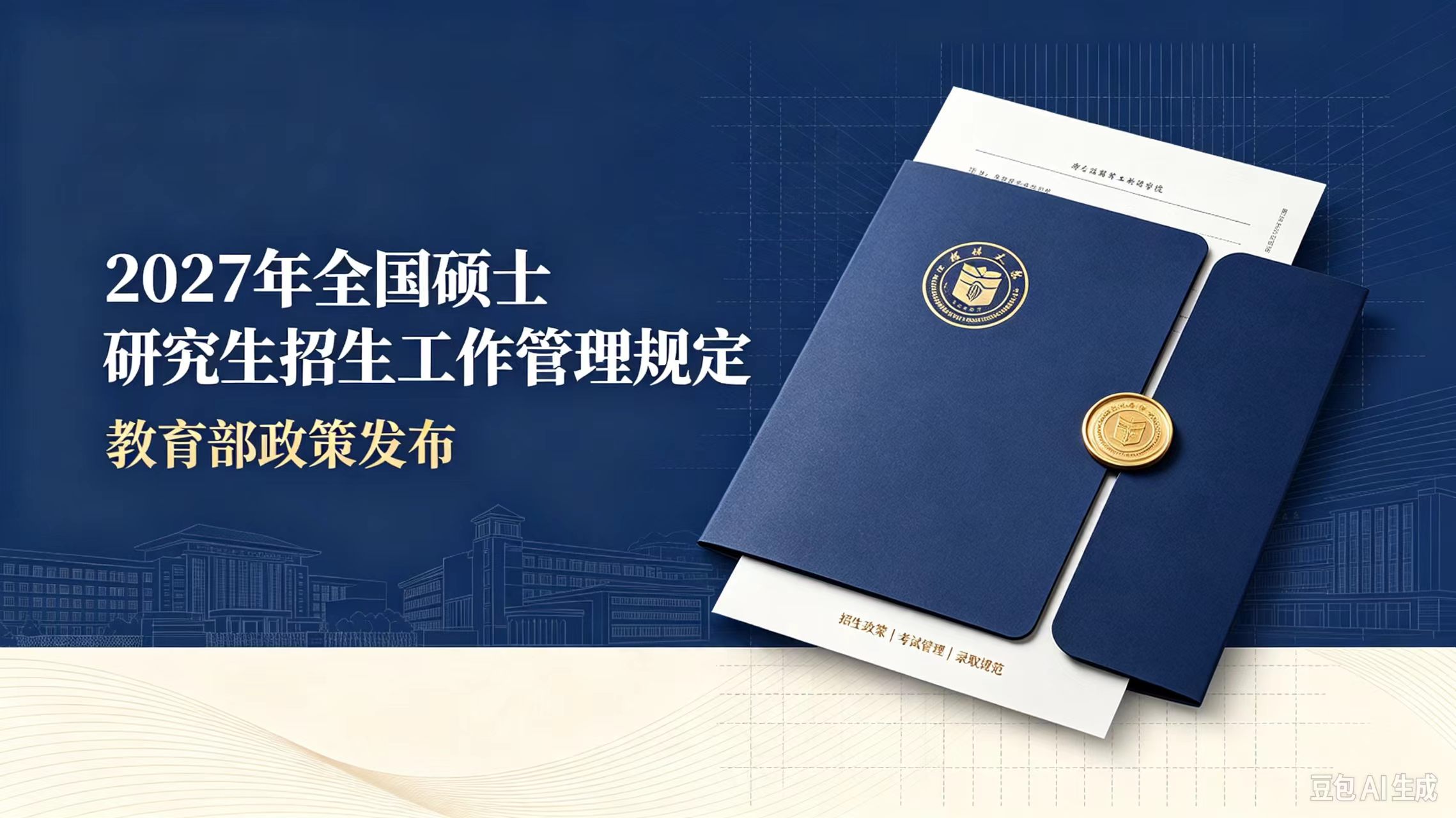 教育部关于印发《2027年全国硕士研究生招生工作管理规定》的
